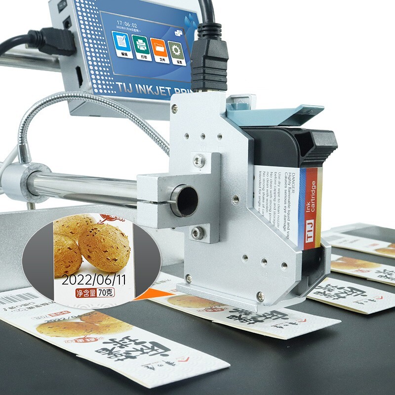 T110 Online Inkjet Date Coding Printer Industrial Assembly Line Coding Machine