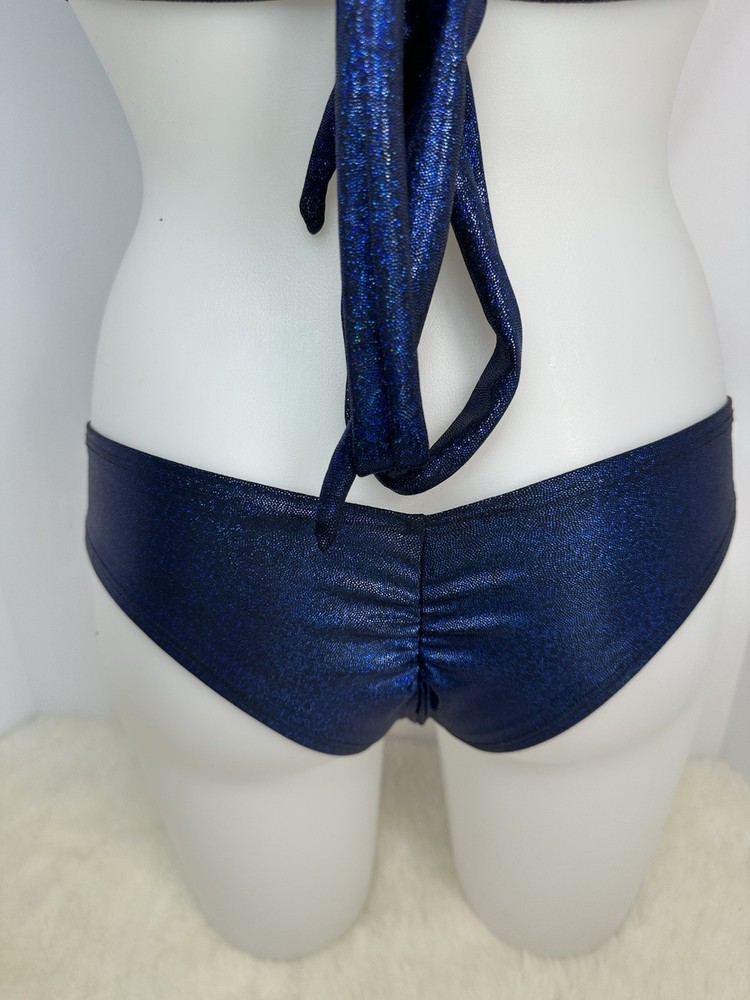 Exotic Dancer Top And Scrunch Butt Booty Short Set
