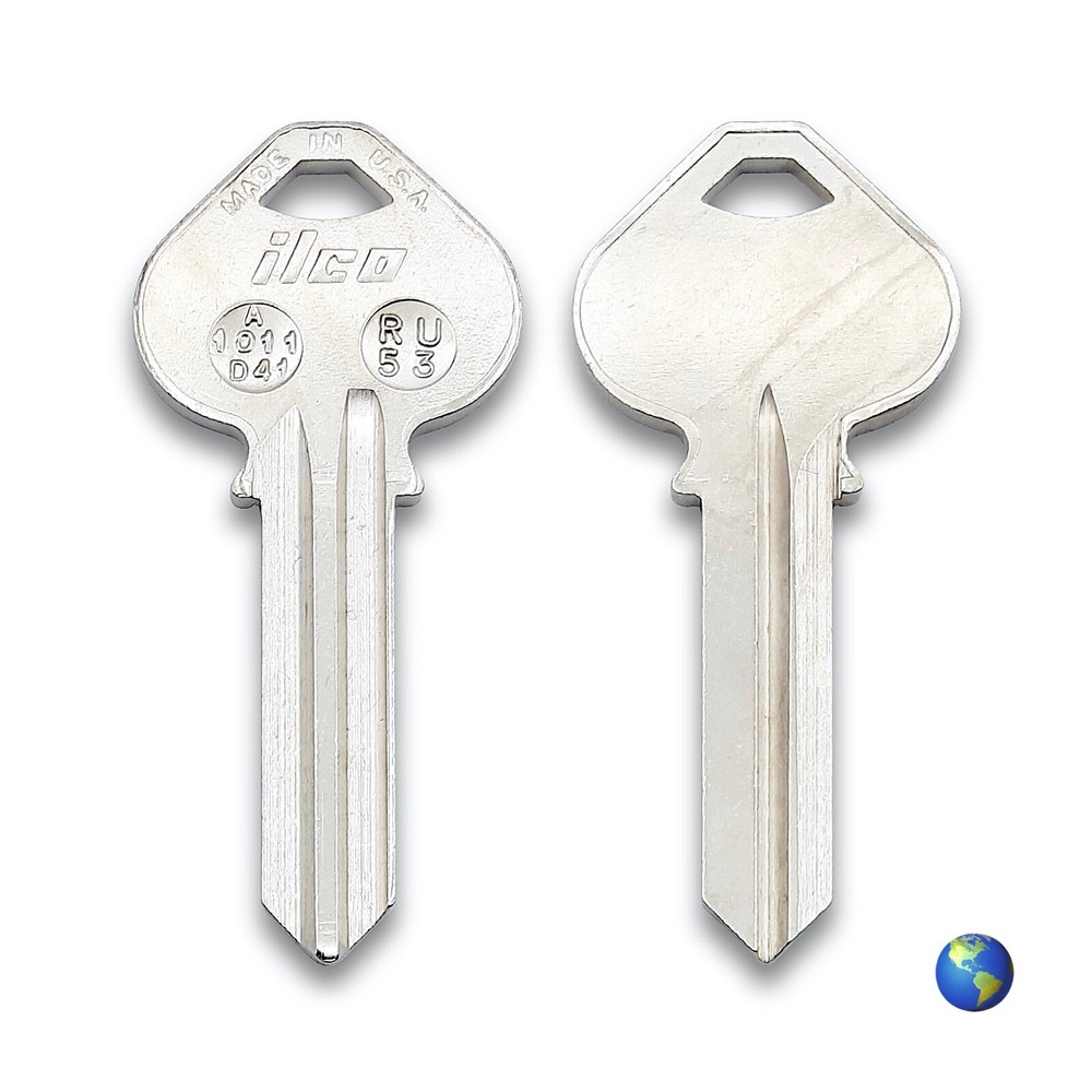 RU53 Key Blanks for Various Products by Corbin Russwin (2 Keys)