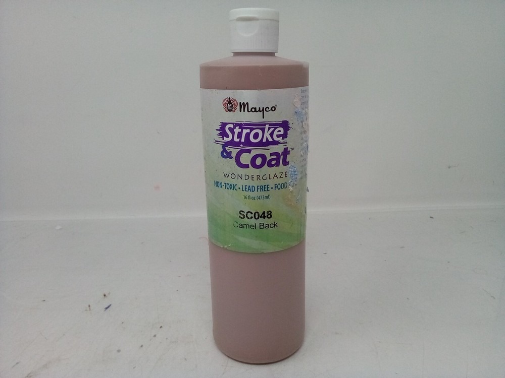 Mayco Stroke & Coat Wonderglaze 16oz (SC048-CAMEL BACK)