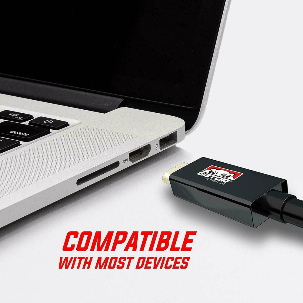 Mini Display Port DP Thunderbolt to HDMI Cable Adapter HD 4K for MacBook Surface