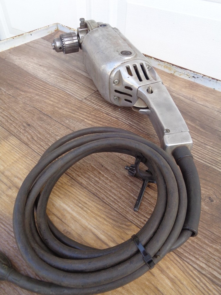 Vintage Electric Industrial Angle Drill