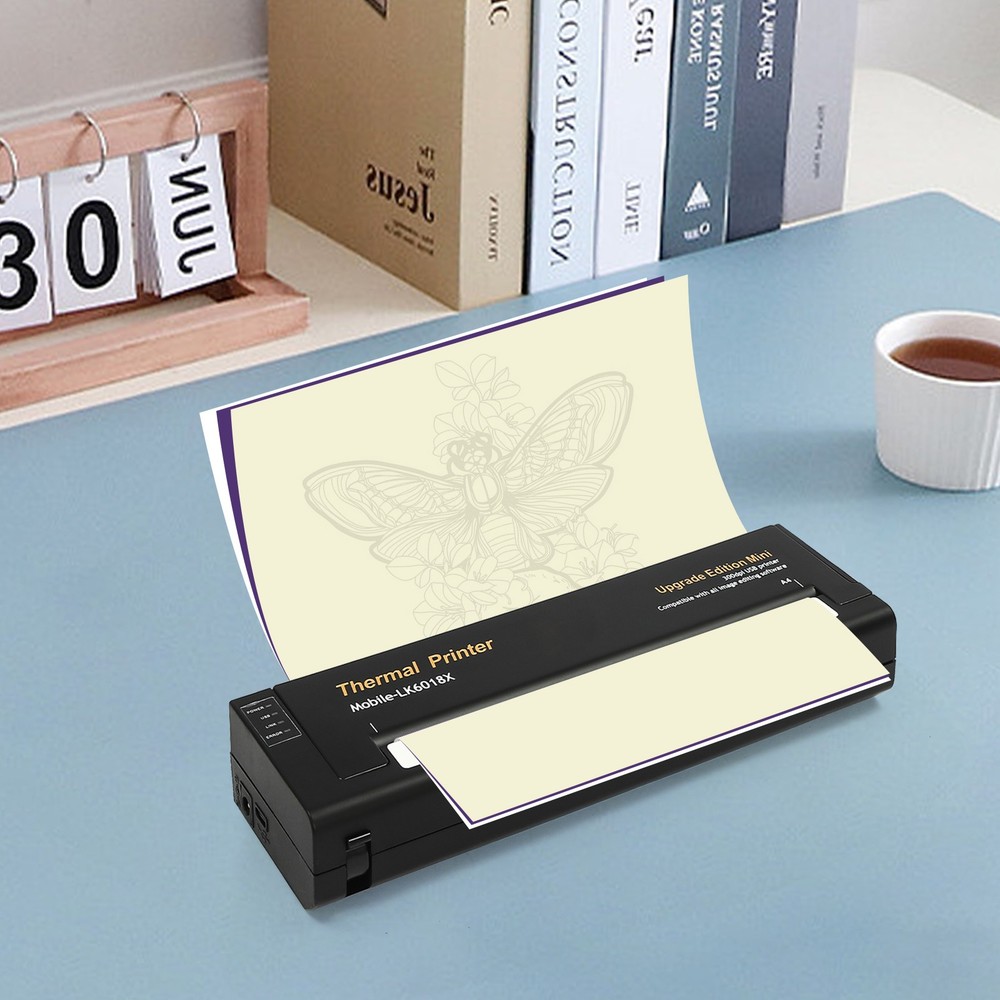 A4 Printer Portable Tabletop Thermal Printer Electric Printing Transfer Machine