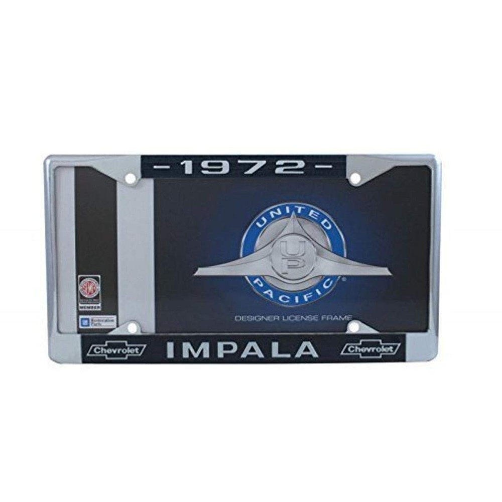 C504372 Chrome License Plate Frame