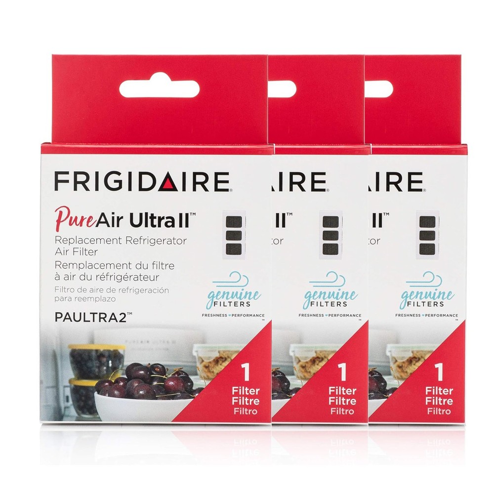 Frigidaire PAULTRAII2PK PAULTRA2 Pure Air Ultra II 3Pack Air Filter 3.8" x 1.8"