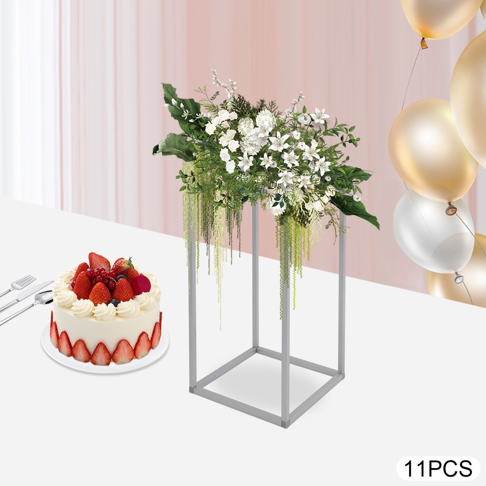 11 Pcs Rectangular Wedding Display Rack Flower Holder for Wedding Decorations