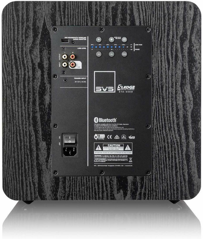 SVS SB-2000 Pro 12" Compact Sealed Subwoofer -Black Ash **Open Box**