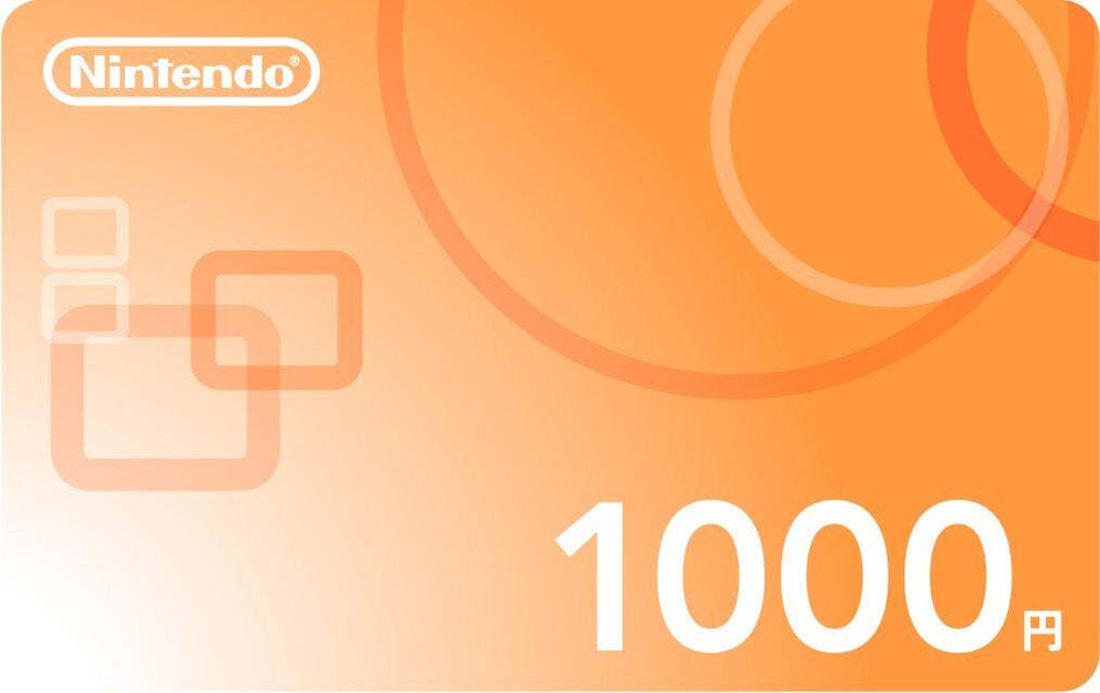 Japan Nintendo eShop 1000 Yen Digital Prepaid Point Card (Code)
