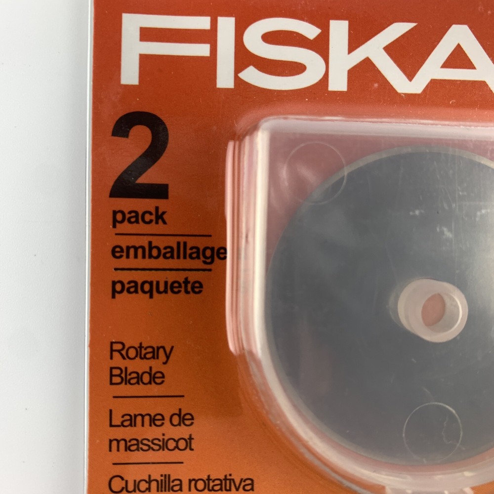 Fiskar Titanium Rotary Cutter Replacement Blades (45mm/2 Pack)
