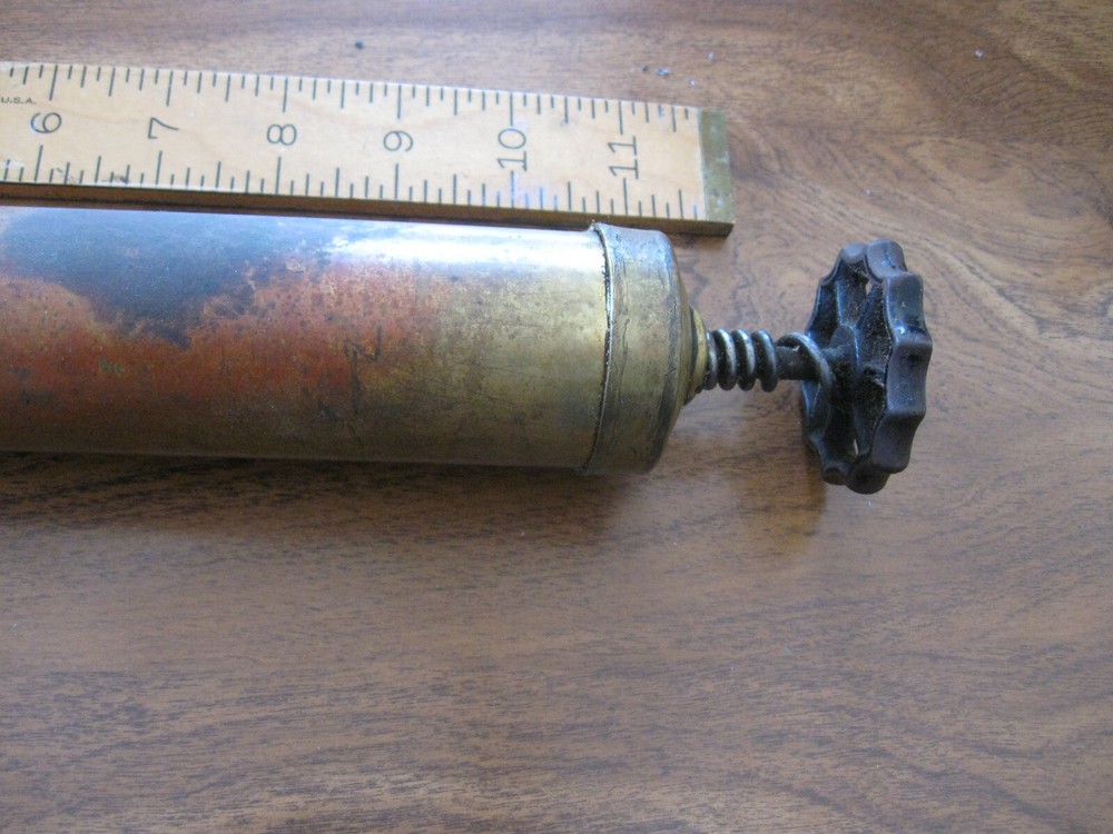Vintage Brass Grease Gun