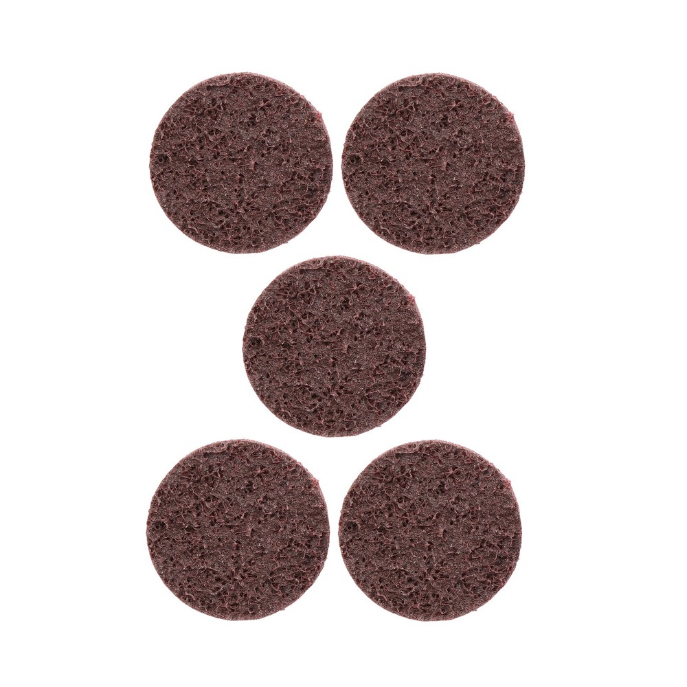 25 PCS 2 Inch Red Medium Nylon Quick Change Surface Conditioning Discs