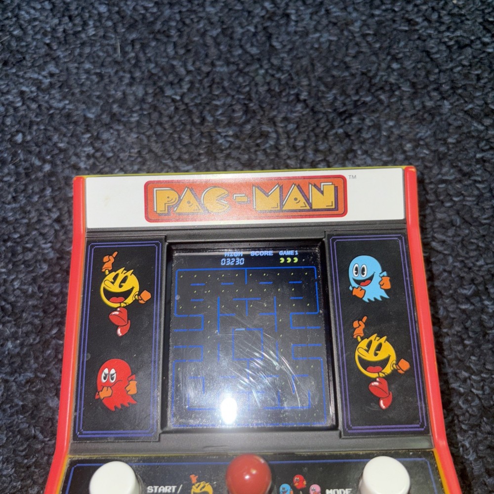 Good Condition Works Perfectly 2019 Pac Man Handheld Game