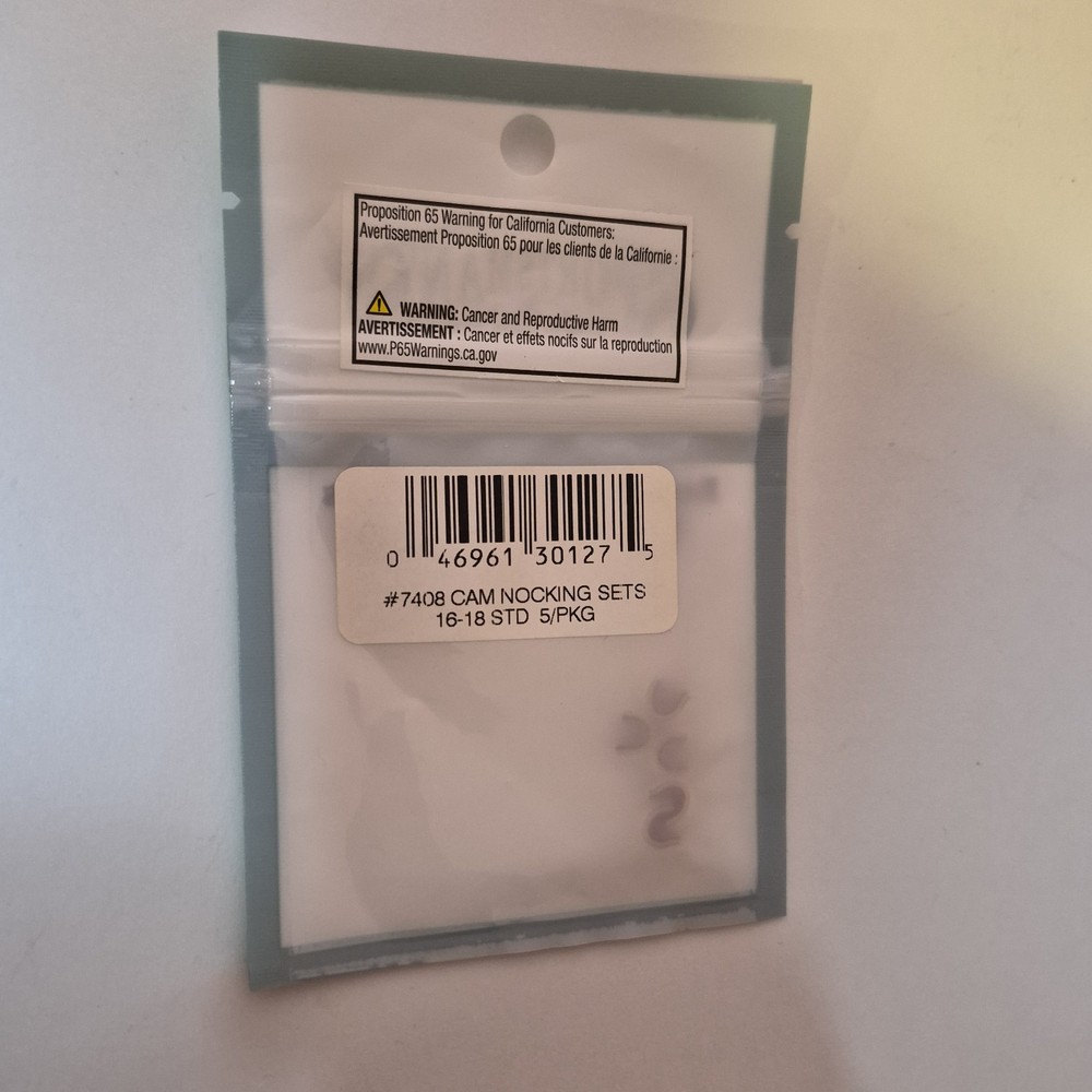 5-Pack Brass Bowstring Nock Set - Enhance Accuracy for Recurve & Compound Bows