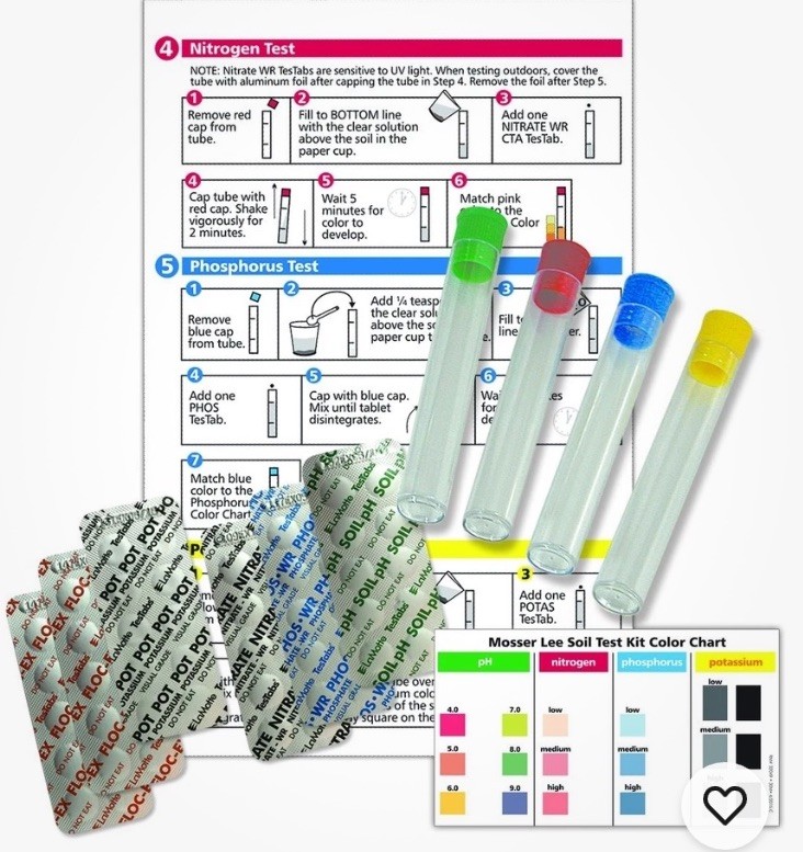 Mosser Lee/ML1210 Soil Test Kit - 40 Tests