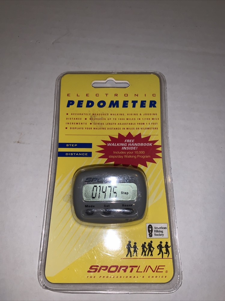 Sportline NEW Electronic Pedometer Step Distance