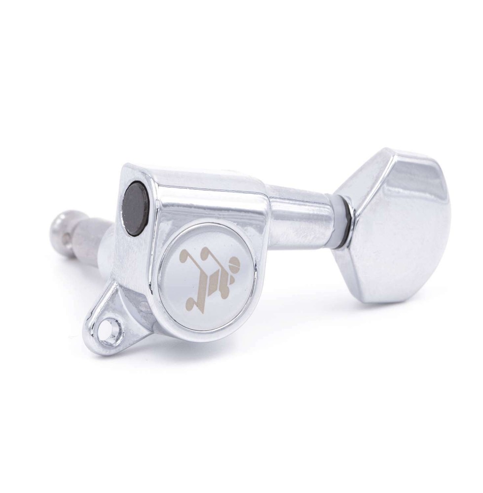 Genuine Tone Ninja Tuners, 6 Inline non-staggered, Chrome