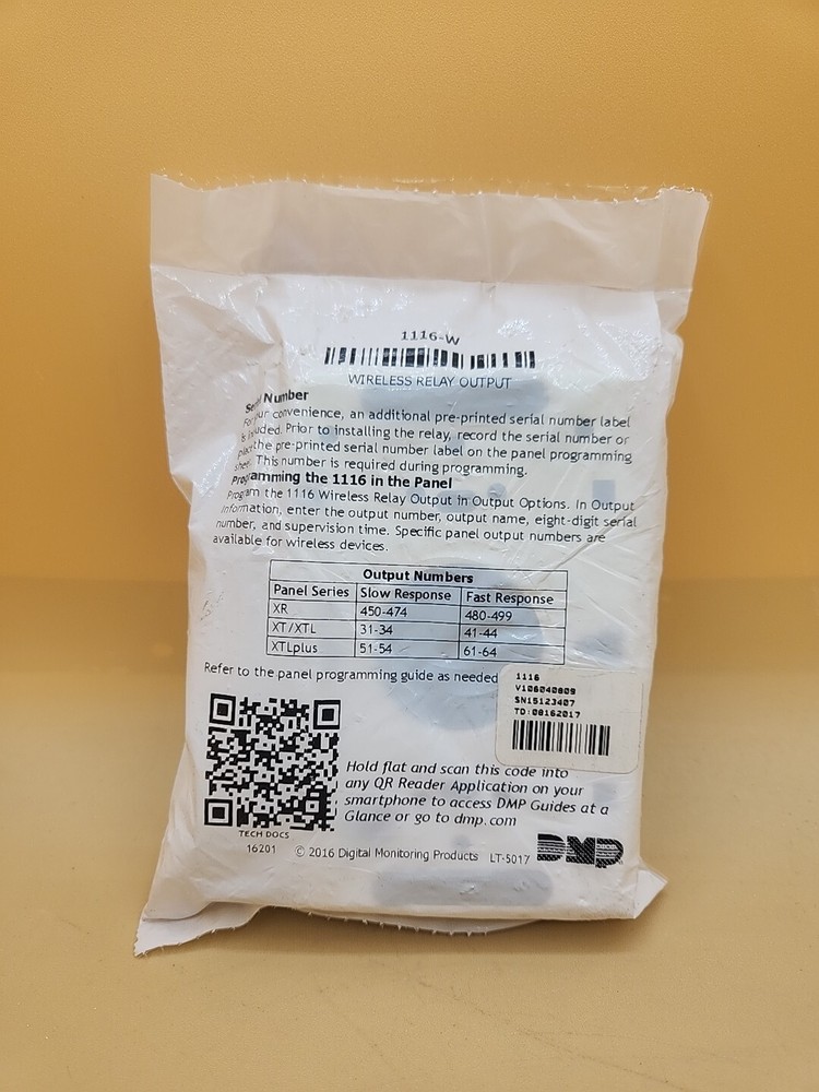 DMP 1116-W WIRELESS RELAY OUTPUT New