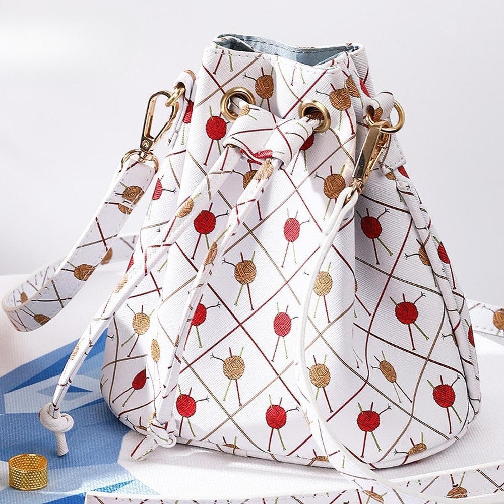 Yarn Organizer Knitting Tools Organizer Adjustable Waterproof Multifunction