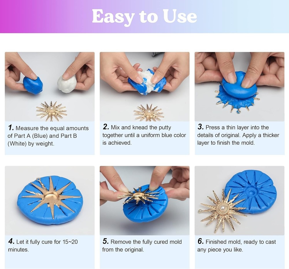Strong & Flexible Silicone Putty