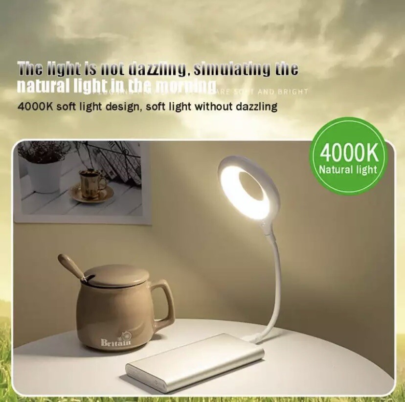 USB LED Book Light Portable Lamp
