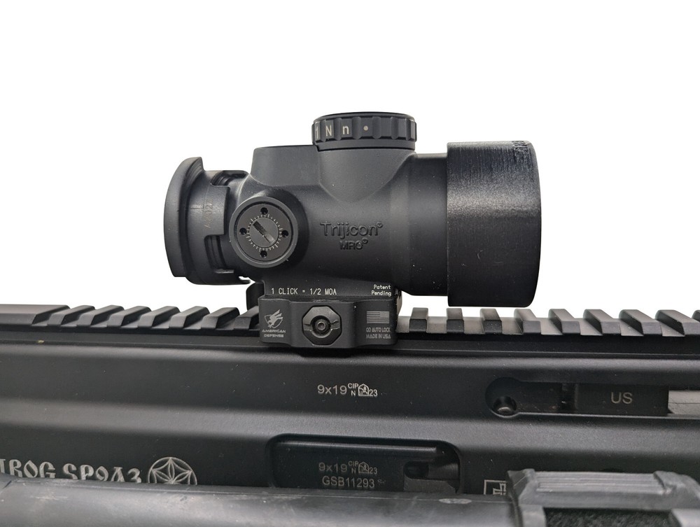 Open Center Killflash Anti-Reflection Device for Trijicon MRO Patrol Red Dot
