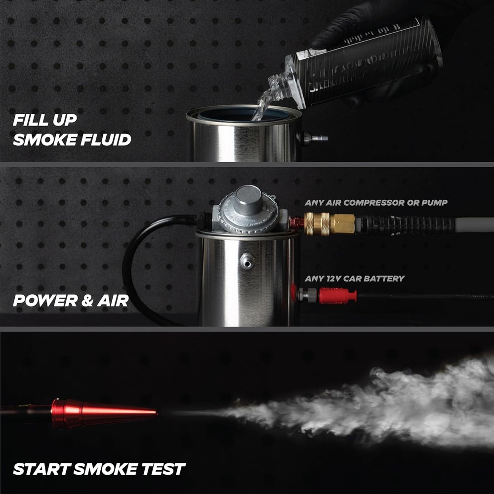 * High Smoke Density * Smoke Machine Leak Detection Diagnostic Tester