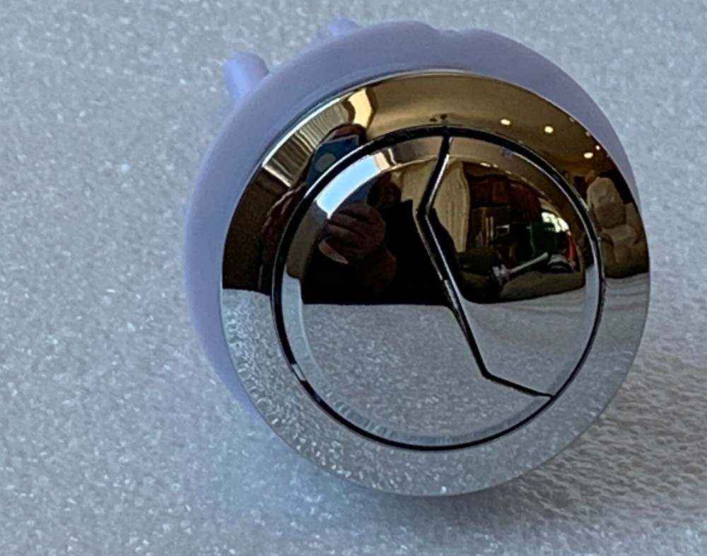 Dual Flush Top Lid Flush Button 48 mm Direct Push Button for 1/2 & Full Flushes