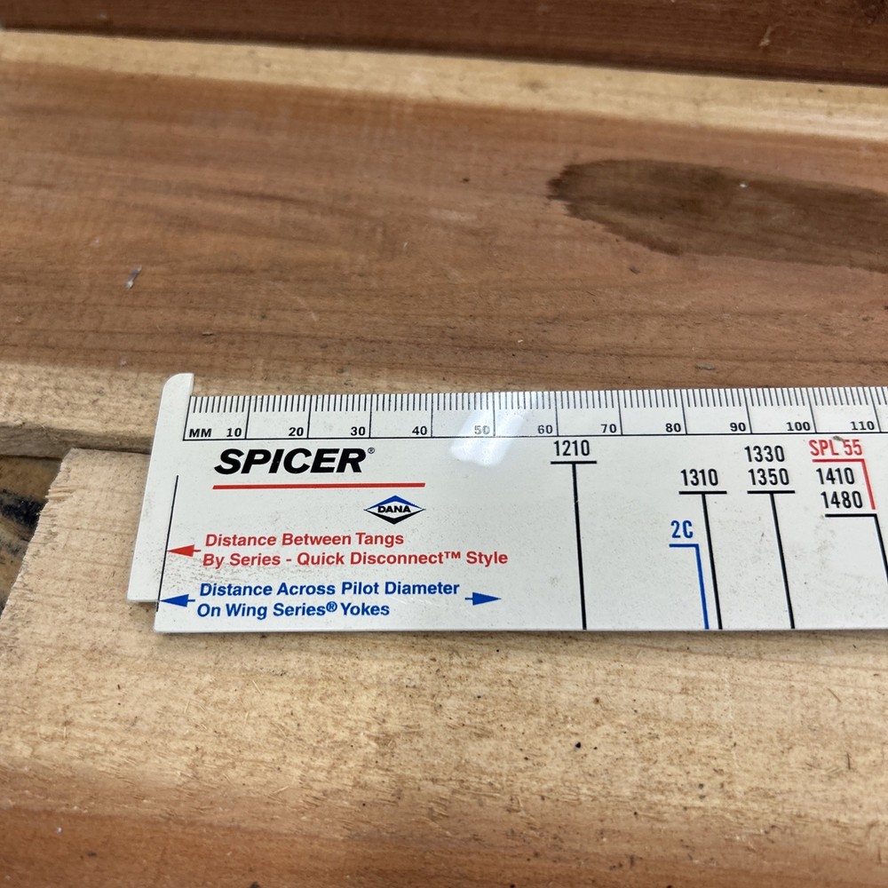Spicer Form 3310-15 Yoke Ruler