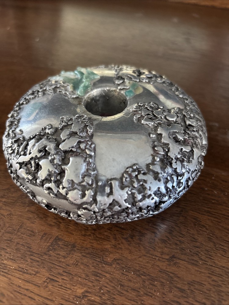 Martin T. Soma Designed Metal Candlestick Holder