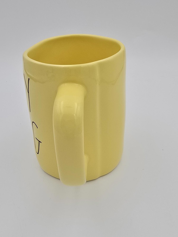 Rae Dunn Happy Spring Yellow Mug