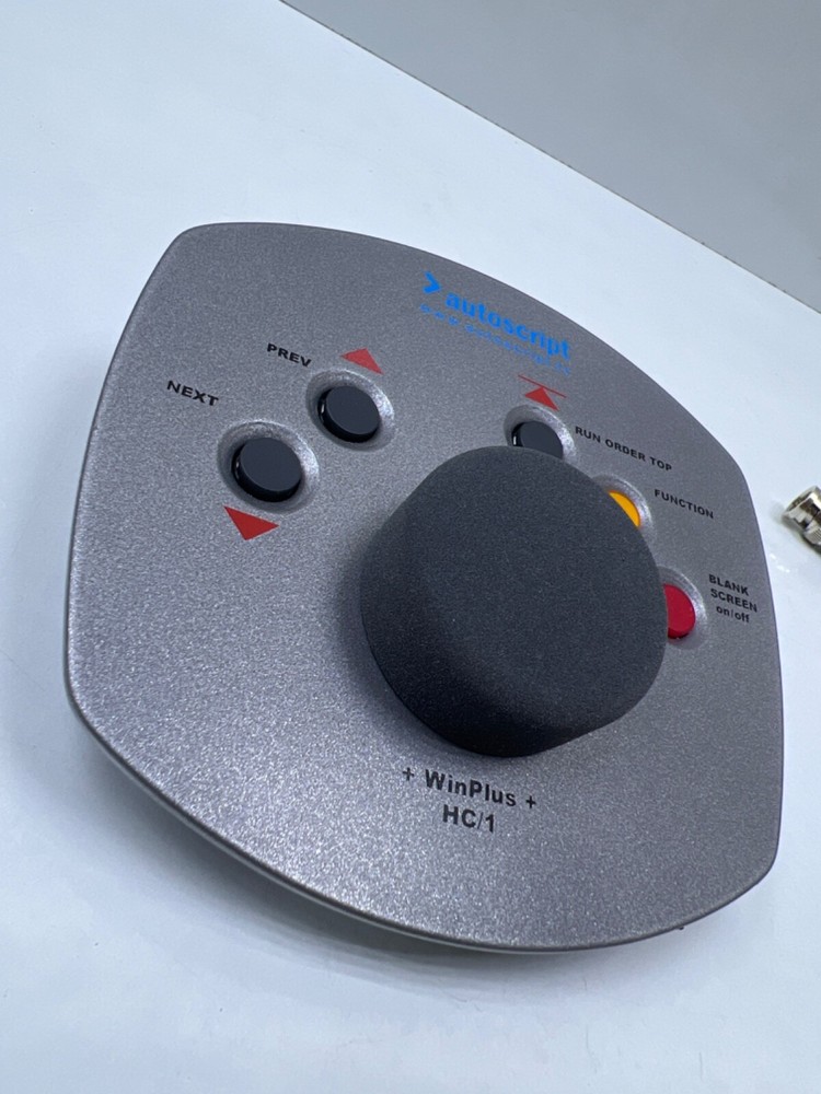 Autoscript WinPlus HC/1 Desktop Hand Control with cables