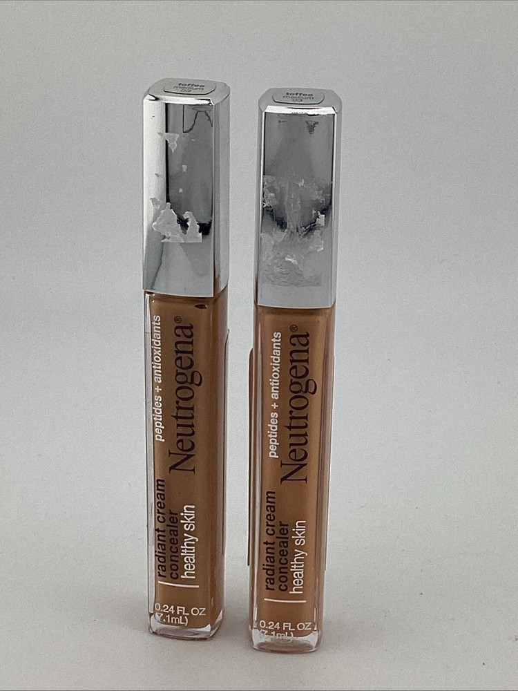 2 Pack Neutrogena Radiant Concealer Toffee Medium 3
