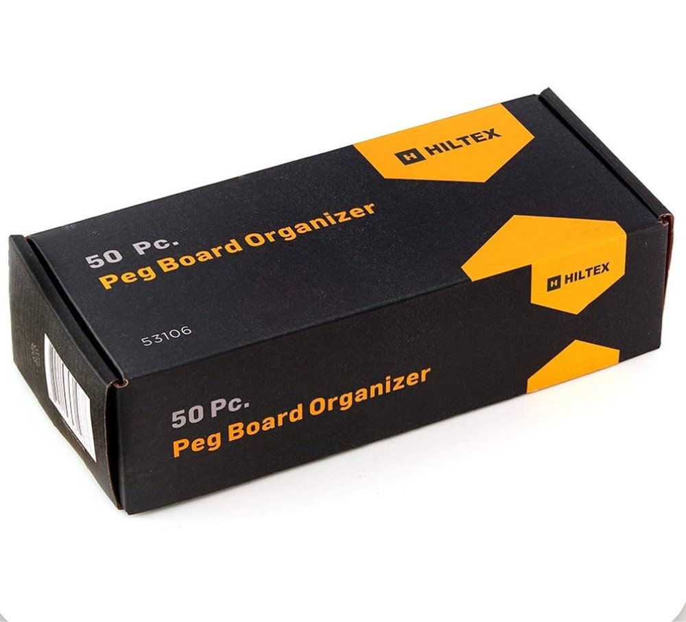 Ridgerock Tools ( 53106 ) 50-Piece Pegboard Organizer Kit_