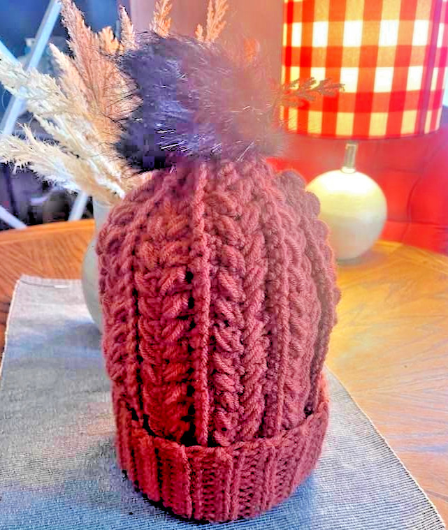 crochet hat handmade!