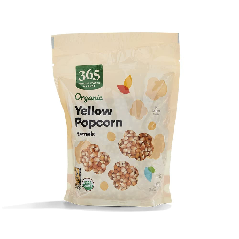 , Organic Yellow Popcorn Kernels, 28 Ounce
