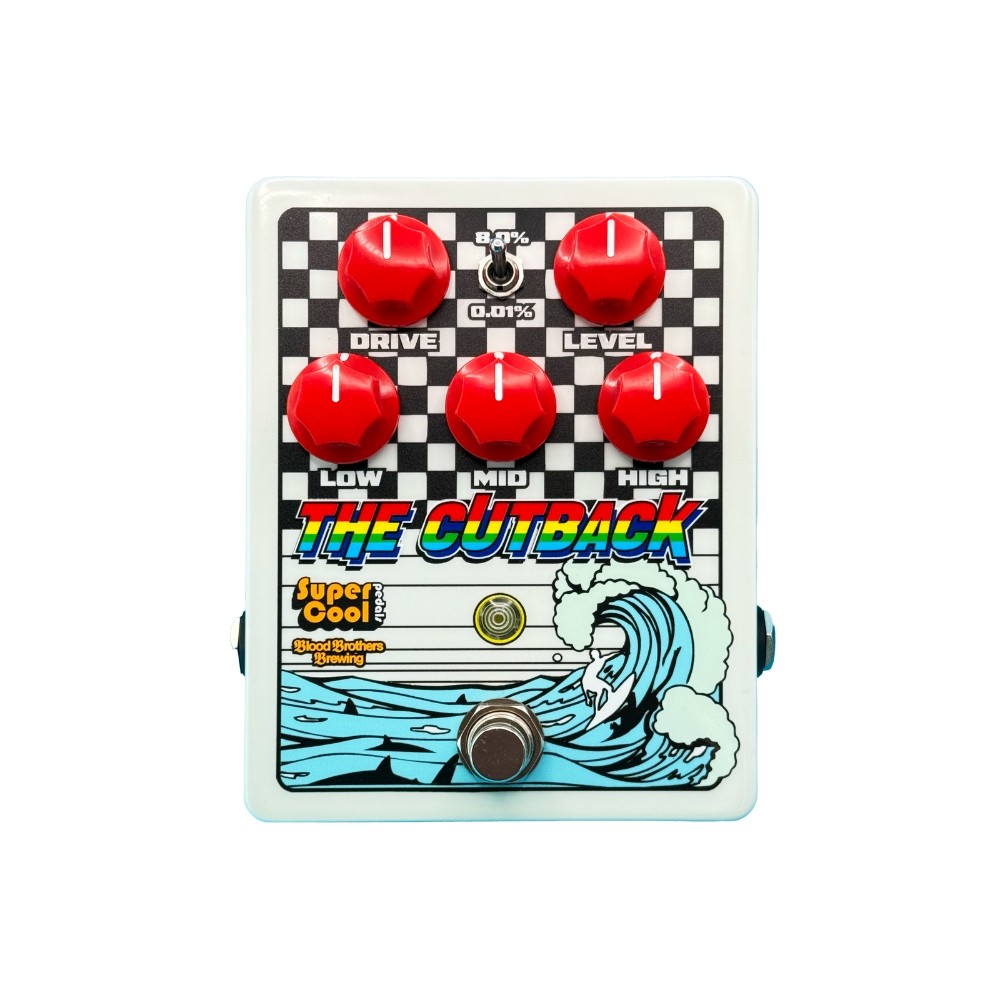 Supercool Pedals The Cutback Distortion Pedal