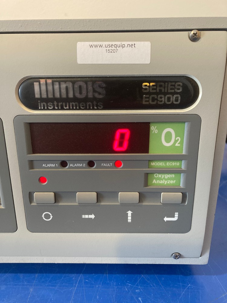 15207 Illinois Instrument EC910 oxygen analyzer