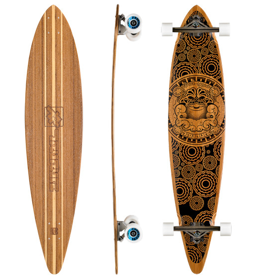 Trurute Indra Pin Tail (Complete Longboard)