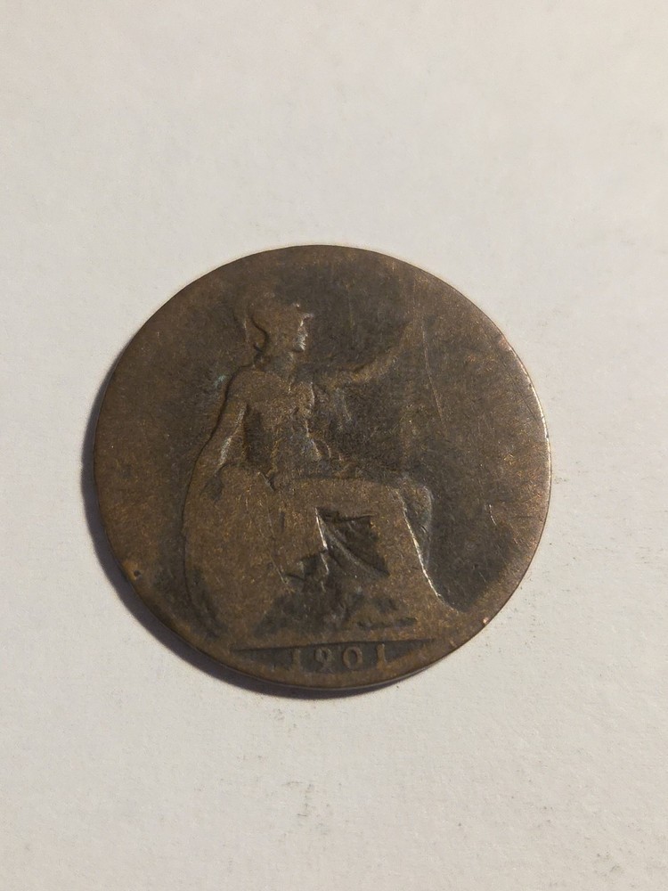 1901 Great Britain Half Penny BT441