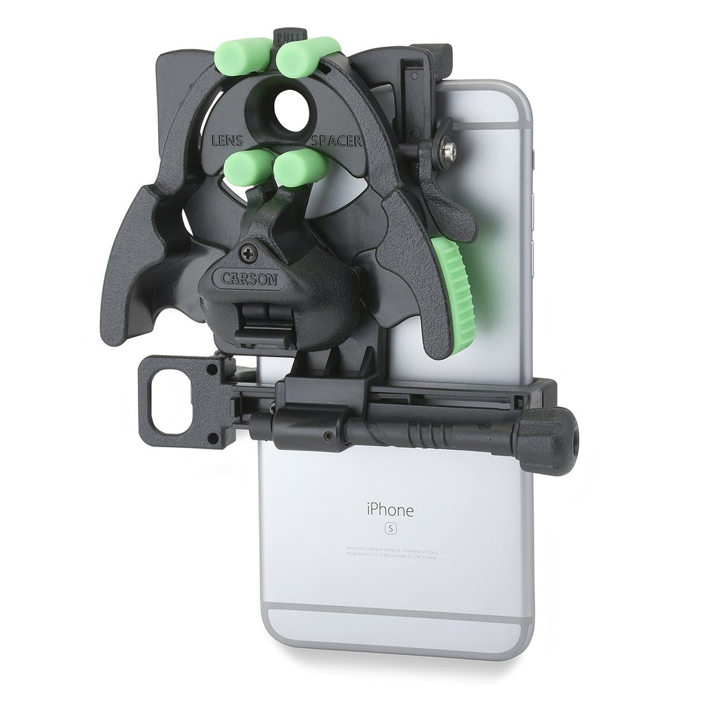 Carson HookUpz 2.0 Universal Smartphone Optics Digiscoping Adapter for Binocu...
