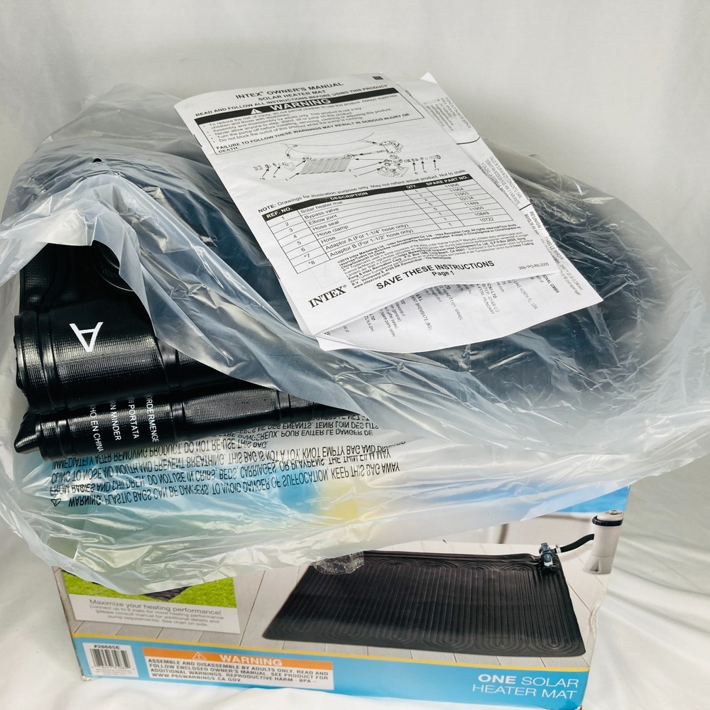 Intex Solar Pool Water Heater Mat for Above Ground MAT ONLY - Replace Part 11956