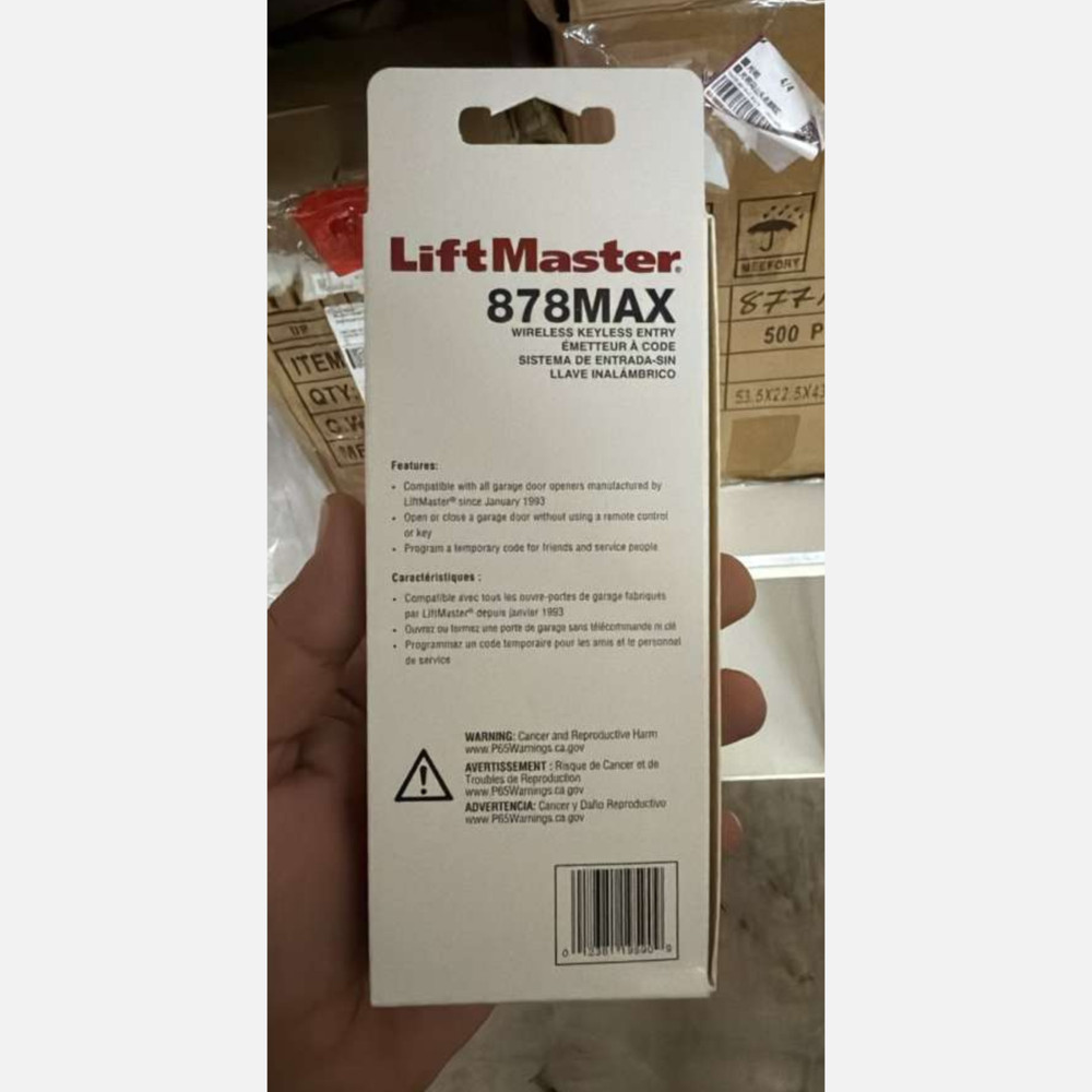 LiftMaster 878MAX 2 Pack Wireless Keypads – Universal Security+ 2.0