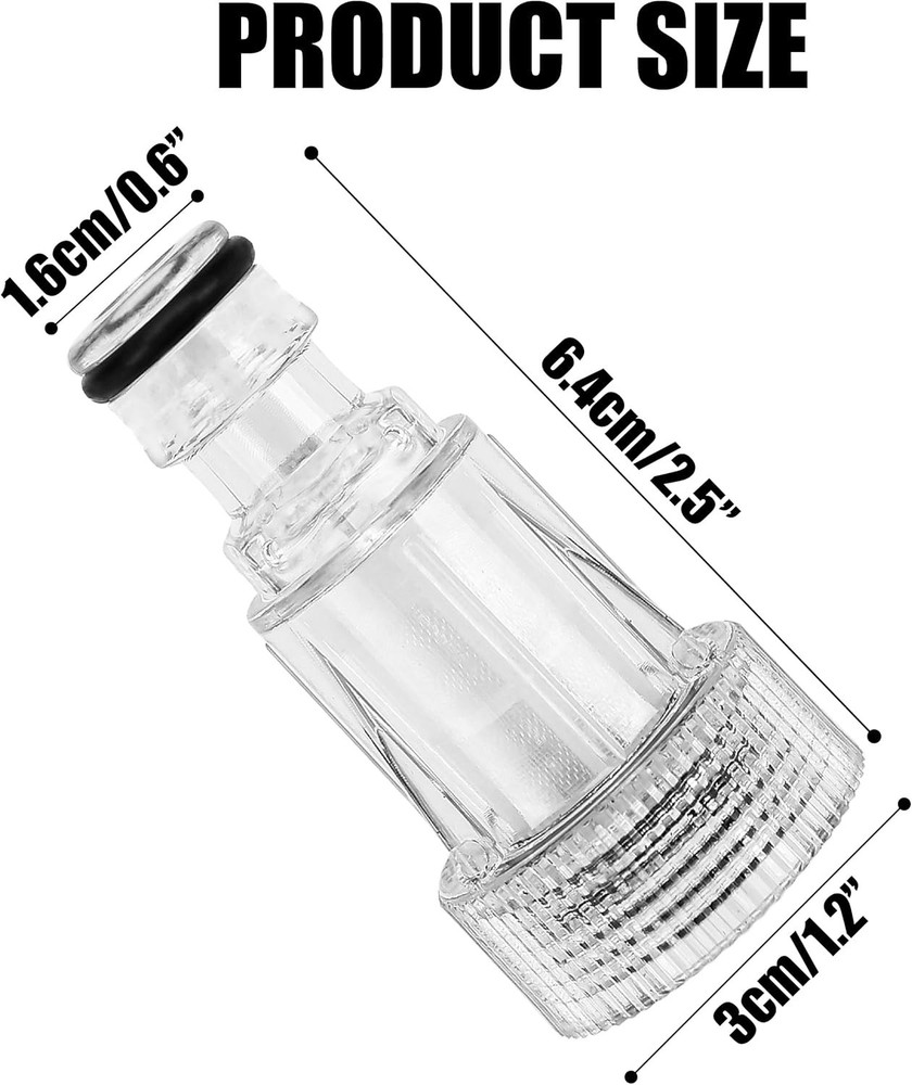 BuleVina 5Pcs Water Inlet Filter Connector Replacement Fits for DEWALT 20V MAX D