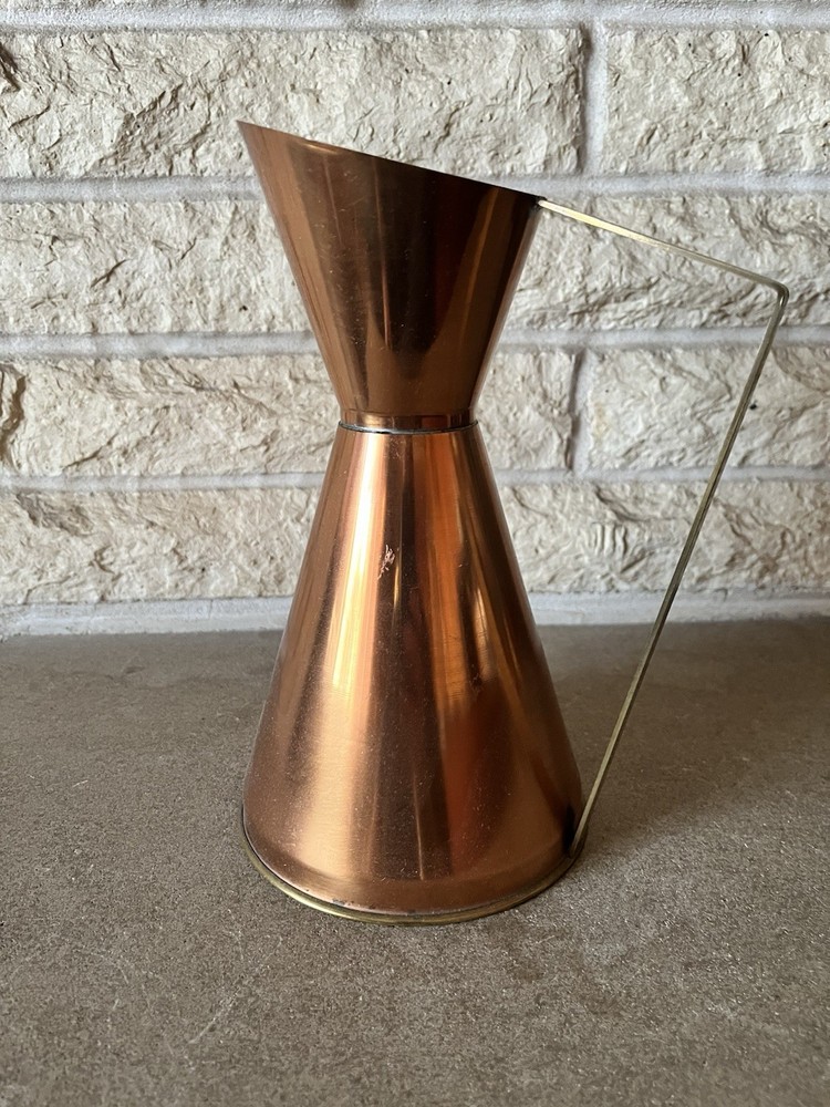 Copper Carafe Pitcher Made In England