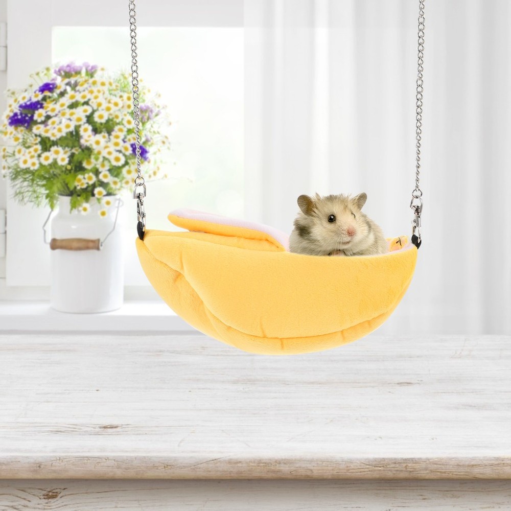 Squirrel Hammock Hampster Bed Fruit Vegetable Cotton Sleeping Nest