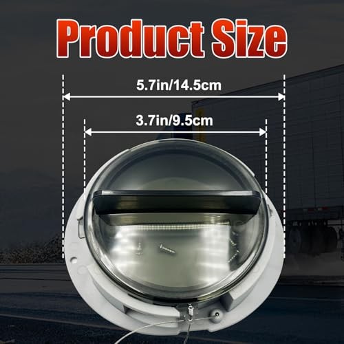 Twist Lock Document Holder for Trucks and Trailers – ABS Plastic Storage 4