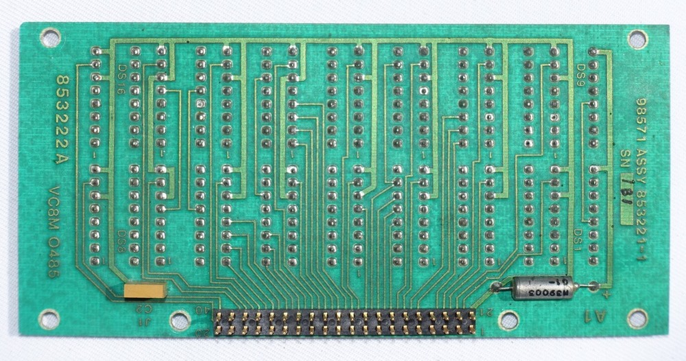 Vintage Aviation LCD Screen Assy