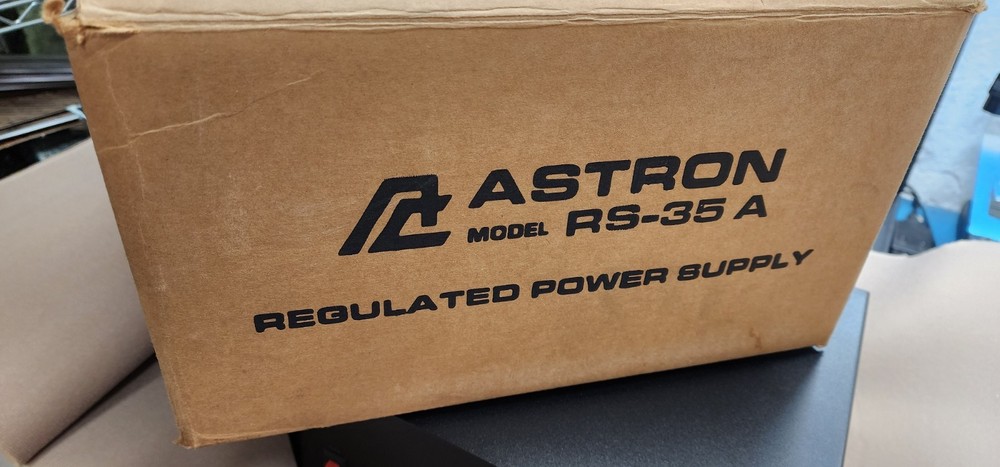 Astron RS35A Power Supply - Black - NEW