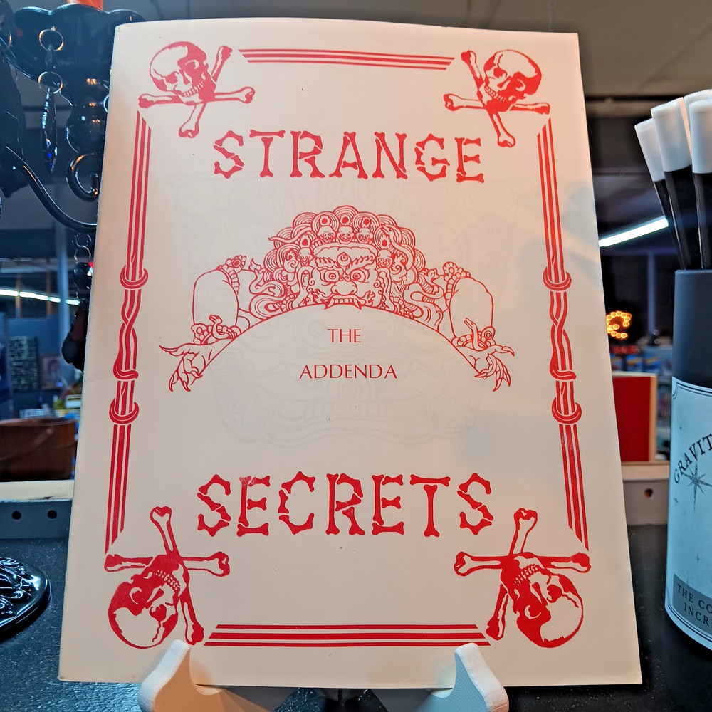 Strange Secrets Two Volume Set - Abbotts Magic Mfg. RARE