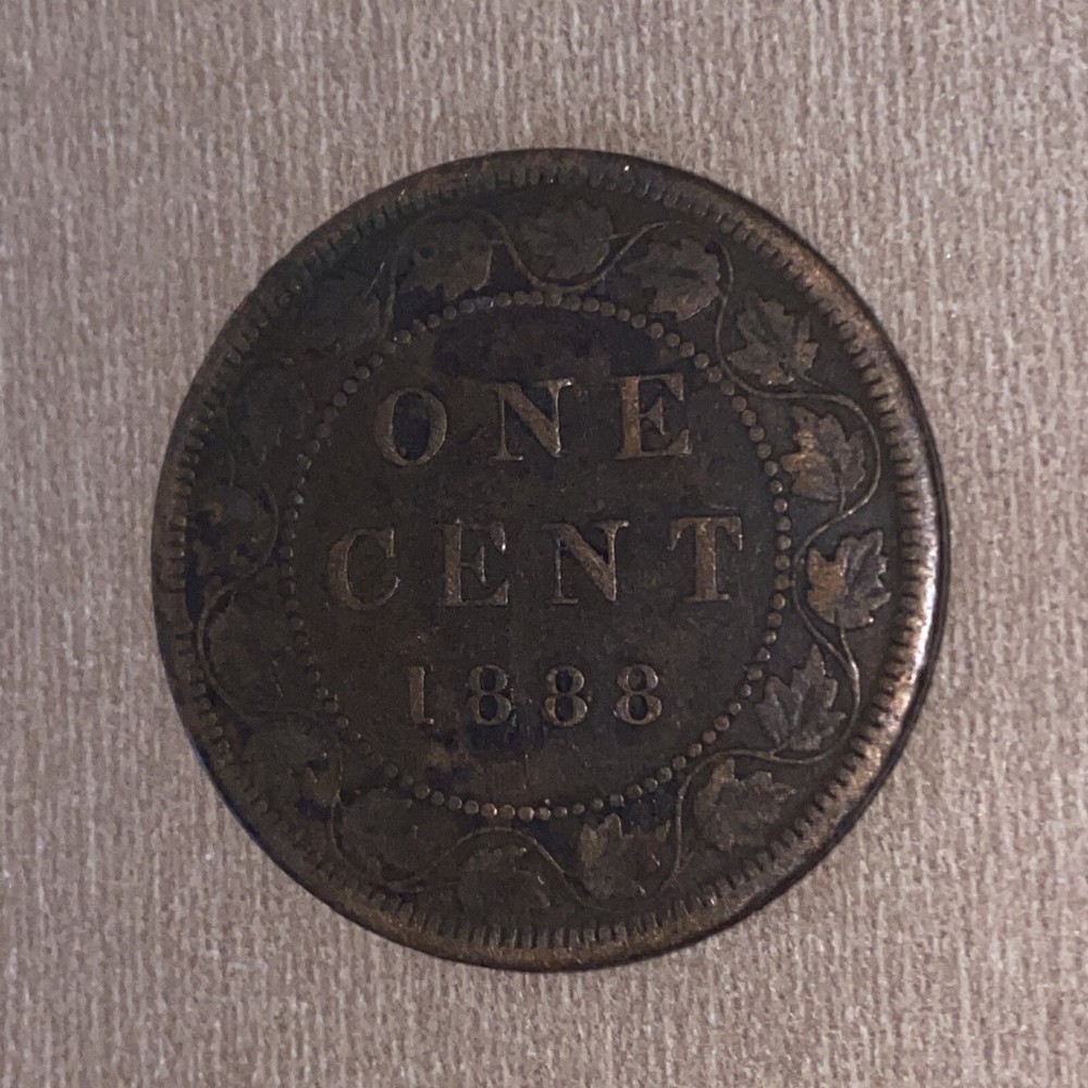 1888 Canada 1 One Large Cent-NICE